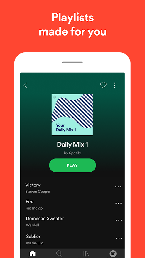 Spotify для андроид скрин 5